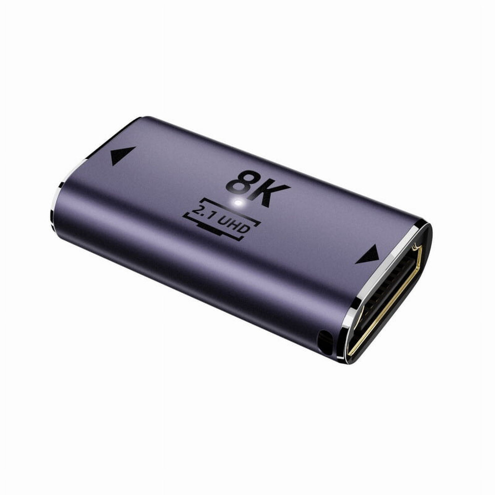 Female To Hdmi 2.1 Female Uhd Extension Converter Adapter Support 8K 60Hz Hdtv Gold 9028731028538
