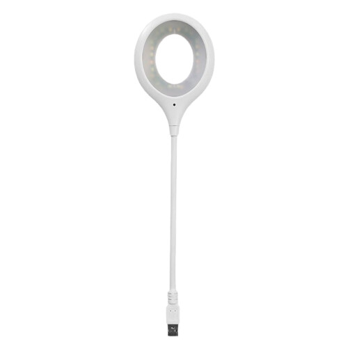 Lâmpada inteligente USB com controle de voz, compatível com Alexa/Google Assistant – Luminária de mesa compacta para casa, escritório e sala de