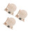 3Pcs Handmade Ancient Timekeeper Sundial Model Wood Plastic Solar Kit 6