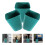 Masteelf  3 Pcs Outdoor Trash Can Wall-Mounted Kitchen Waste Bin Blue 11