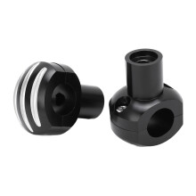 Universal Motorrad Lenkererhöhung 25mm Schwarz