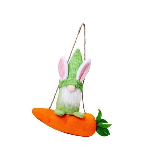 Easter Rabbit Dwarf Doll Decoration Plush Stuffed Toy-Green