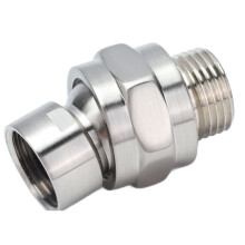 Badezimmer Kupfer-Duschumsteller G1/2 Adapter Gebürstetes Finish Robustes Design