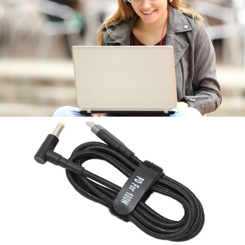 Type-C PD 20V/5A 1,5 m Laptop-Ladekabel mit DC-Stecker