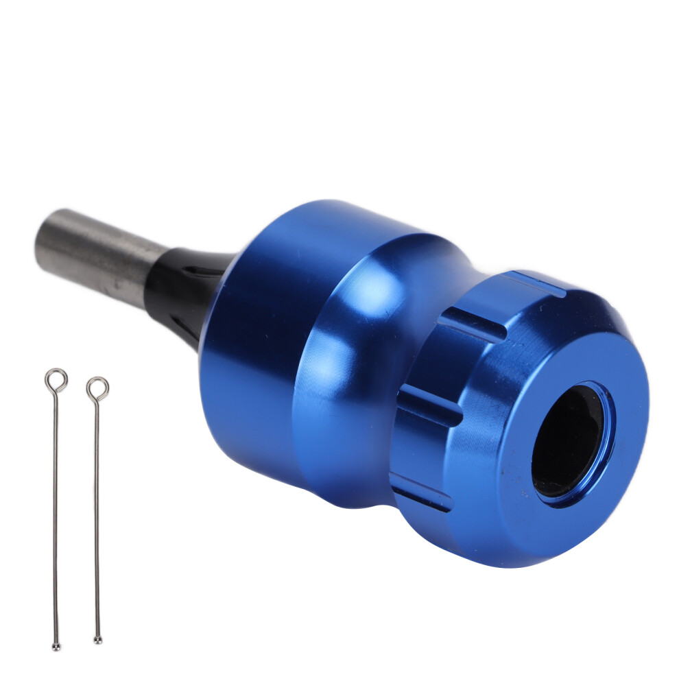 Blue Alloy Adjustable Tattoo Grip Handle For Cartridge Needles,