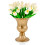 2 Pezzi Vaso Decorativo Per Cimitero In Ferro 5