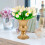 2 Pezzi Vaso Decorativo Per Cimitero In Ferro 7