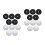 40Pcs Round Design Orchard Ground Cloth Mulch Tree Protection Mats 4