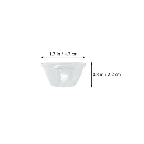 150Pcs Transparent Humidity Domes For Hydroponic Plant Growing 1