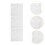 Pvc Wall Panel Panels Pvc White 3pcs 9