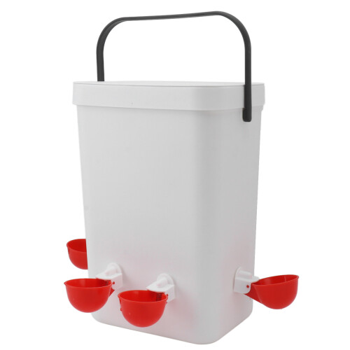 Large Capacity Automatic Chicken Waterer and Feeder Set 12 Liter Portable Poultry Automatic Waterer 2