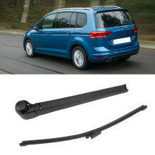 Hintere Scheibenwischerarm für Auto, schwarz, membranbeständig, mit Graphitbeschichtung, 1T0955707C