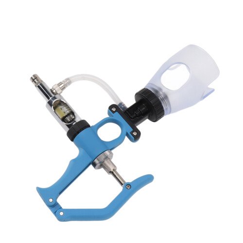Animal Automatic Syringe Plastic Portable Self Refill Continuous Veterinary Tool for Cattle Chicken 5ml 2