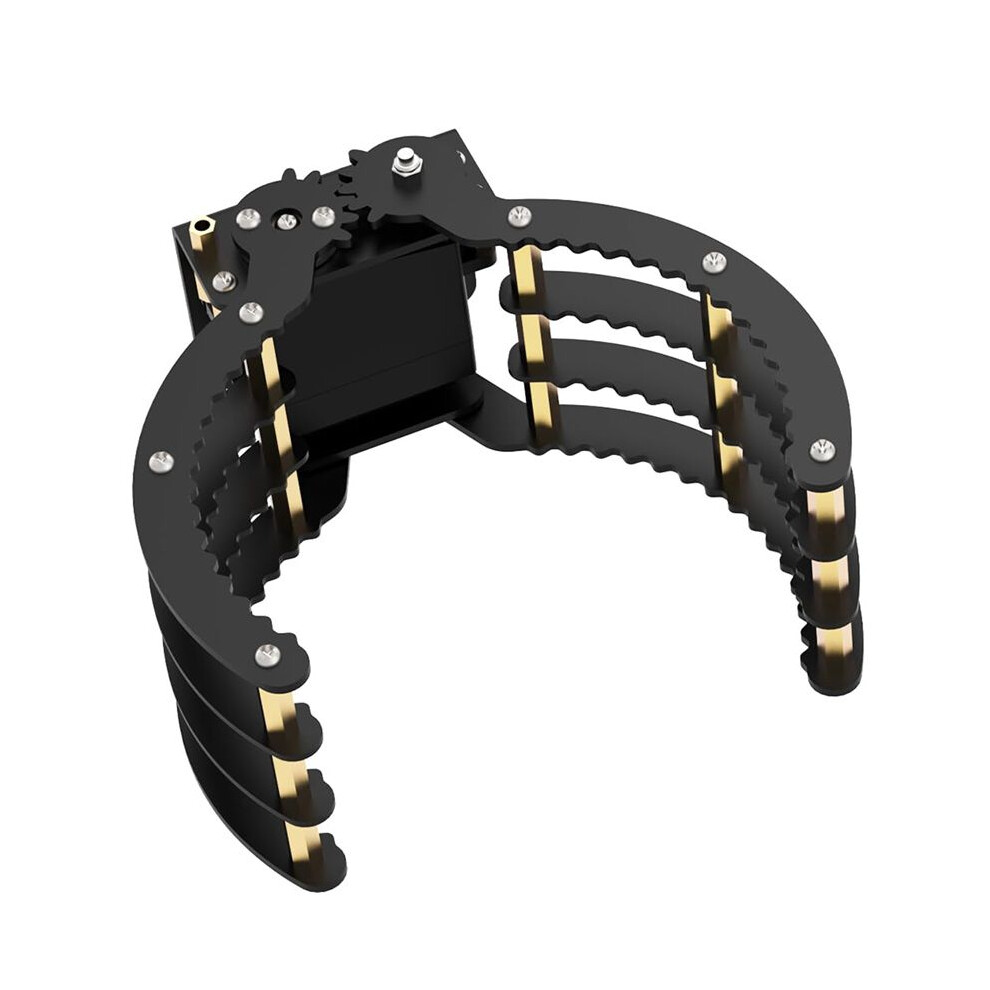 Robotic Claw Full Metal Wave Clamp Robot Hand Gripper Grabber High Torque Robotic Arm Replace Claw 6032483796440