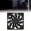 MF12015 Computer Case Fan 2500RPM High Airflow Double-Black 3