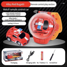 Novelty Mini Watch Control Car Cute RC Car Kids Game Interactive Toys For