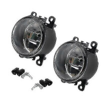 Halogen Front Fog Light Drl Lamp - 2x for Ford Fiesta Focus Connect Transit Custom