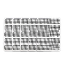 50 PièCes Filet FenêTre Maison AdhéSif Anti Moustiquaire Mouche Bug Insecte RéParation éCran Mur Patch Autocollants Maille FenêTre Filet Maille