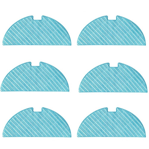 6PCS Replacement for Midea M3 M3L Sweeper Mop Mopping Rag Cleaning Rag