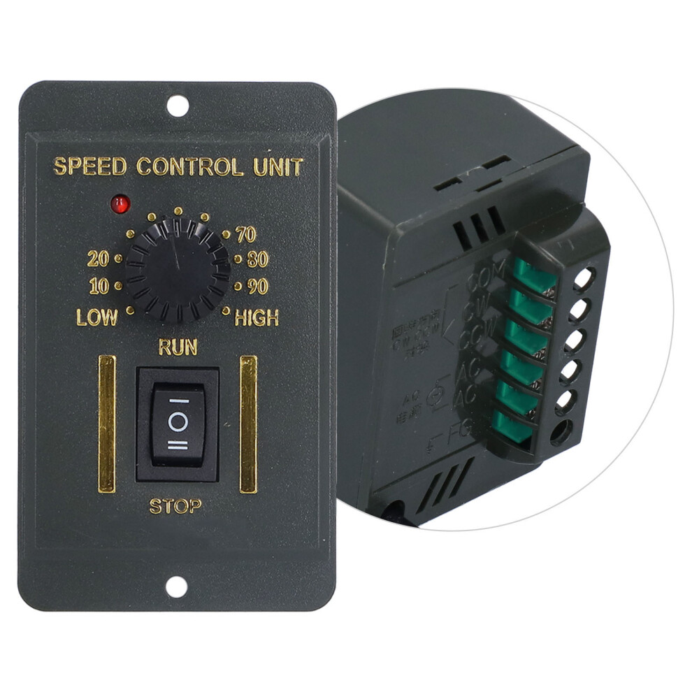 Ac 220V Mini Motor Speed Controller With Cw Ccw For Industrial Use 9331390679677