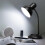(red) Desk Lamp Flexi Neck Table Desk Reading Lamp With Bulb Home Office Study Light 1