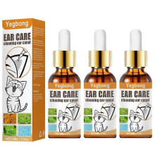 3Set Ear Cleaner for Cats And Dogs, Ear Milk, Ear Milk Oil, Cat And Dog Ear Cleaner, Anti-itching, Nodding, Mites And Impuritieswith