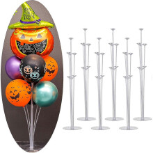 6 pcs Balloon Stand Kit, Balloon Stand Kit Sets, Happy Birthday Balloons Decorations for Party and ChristmasDoes not contain balloons