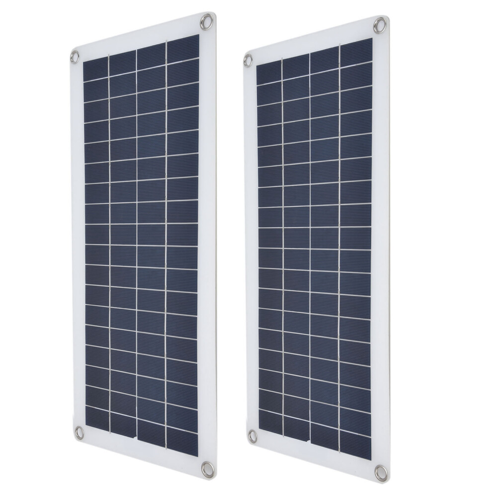 2X10w Monocrystalline Solar Panel Kit 43.5X20cm For Rv Boat 7621390680745