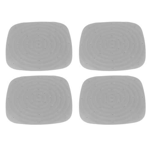 4pcs Chicken Nest Mat Washable Chicken Nesting Pads Nesting Box Pads for Laying Eggs Grey 1