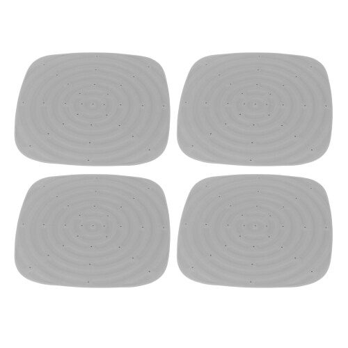 4pcs Chicken Nest Mat Washable Chicken Nesting Pads Nesting Box Pads for Laying Eggs Grey 2