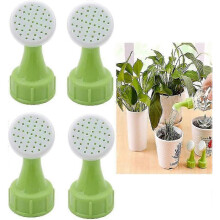 4 Pack Bottle Top Sprinkler Diy Small Watering Can Plastic Plant Waterers Suitable for Drinking Bottles Seed Seedling Garden Irrigation