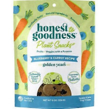 Honest To Goodness Honest To Goodness Golden Years Senior Treats, 8 Oz, Blueberry/Carro