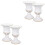 4 Pezzi Vaso Decorativo In Ferro Per Cimitero E Ricordo 3