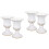 4 Pezzi Vaso Decorativo In Ferro Per Cimitero E Ricordo 4