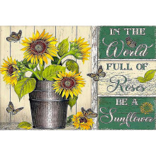 30x40 cm  5D Peinture Diamant DIY Complet, Diamant peinture oiseau tournesol, DIY Diamond Strass Toile Point de Croix Painting par Numro pour Dcor