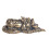 Multi Brass Beast Pendants Retro Keychain DIY Decor Accessories 3