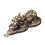Multi Brass Beast Pendants Retro Keychain DIY Decor Accessories 8