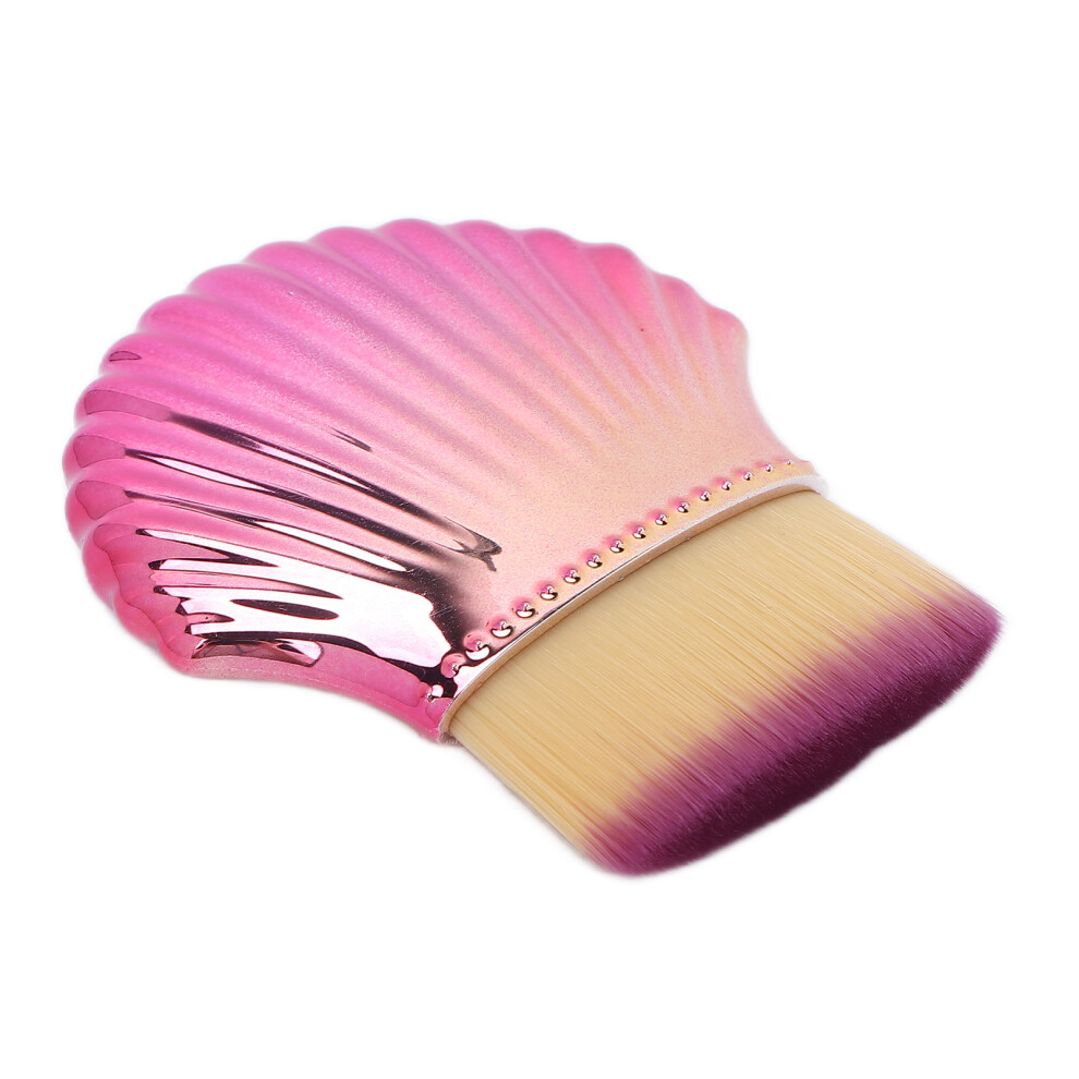 Cream Soft Hair Bb Foundation Brush - Abs Cosmetic Tool For Flawless Nude Makeup