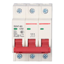 Miniature Circuit Breaker 3P DIN Rail 400V 4500A, 66mm PC Cover