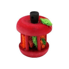 A&E Cage Company Nibbles Foraging Apple Small Animal Chew Toy, 1 Count