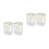 4 Stuks Griekse Yoghurtmaker Met Zeef En Deksel 7