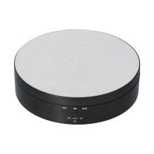 Elektrischer Schmuckdisplay-Drehständer 138 mm, 3-Gang-Drehständer, schwarz