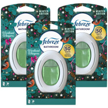 3 x 7.5ml Febreze Bathroom Air Freshener - Woodland Whispers