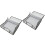2Pcs Foldable Grey Quilts Storage Bag Zippered Under Bed Organizer 6