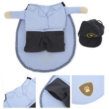 Soft Pet Mail Carrier Costume for Small Dogs & Cats with Cap