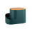 1St Compacte Desktop Afvalbak Met Donkergroen 8
