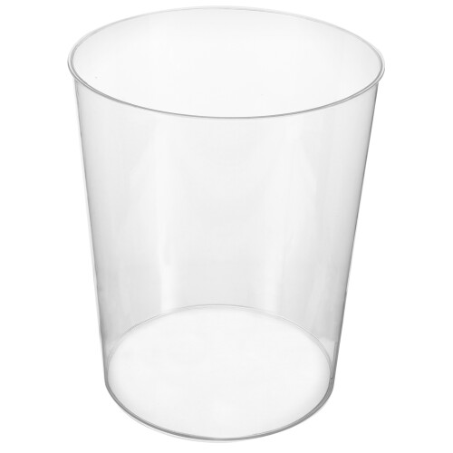 Minimalist Garbage Bin White Sturdy Pet Waste Storage Box Home Use 1