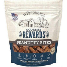 Earthborn Wholesomes Rewards Gourmet Biscuits, 3 Lbs,Peanut Butter