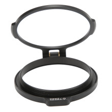 Mehrgrößen-Objektivfilteradapterring Robuster Schnellwechsel für 67mm Kameralinse