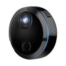 Draadloze wifi-bewakingscamera voor thuis (1080p) met videobellen, groothoeklens, luidspreker en microfoon – compatibel met Alexa/Google.